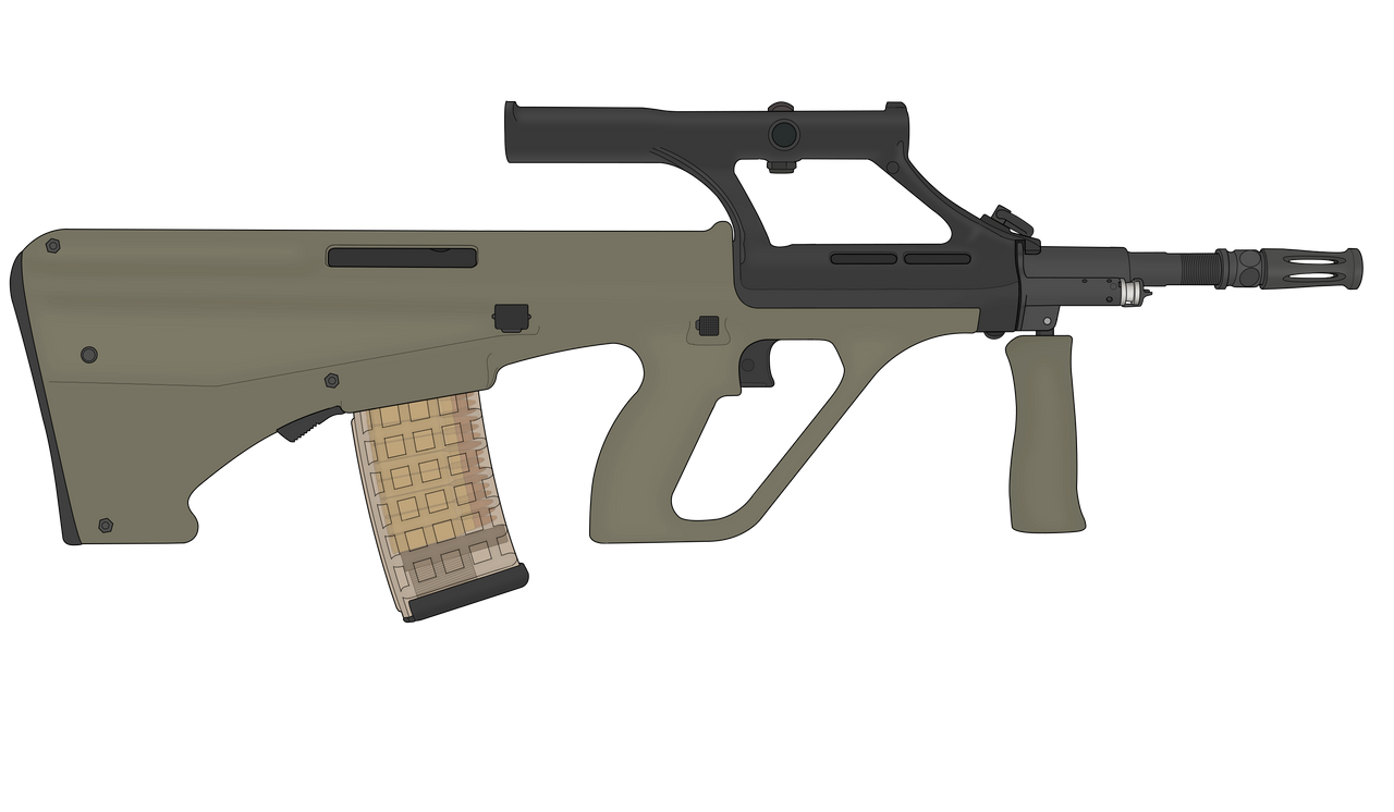 Steyr AUG A1 by Tharn666 on DeviantArt