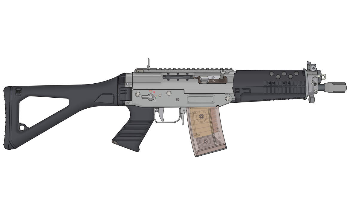 SIG SG 552 by Tharn666 on DeviantArt