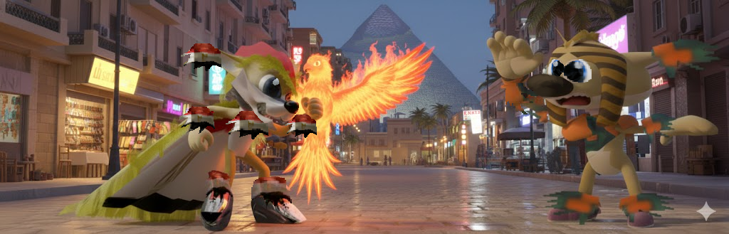 Battle with the fake pharaoh