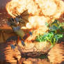 Poodle Dragon attack