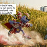 Escape to a cornfield