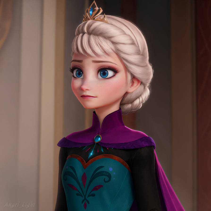 Queen Elsa by alluring-artwork on DeviantArt