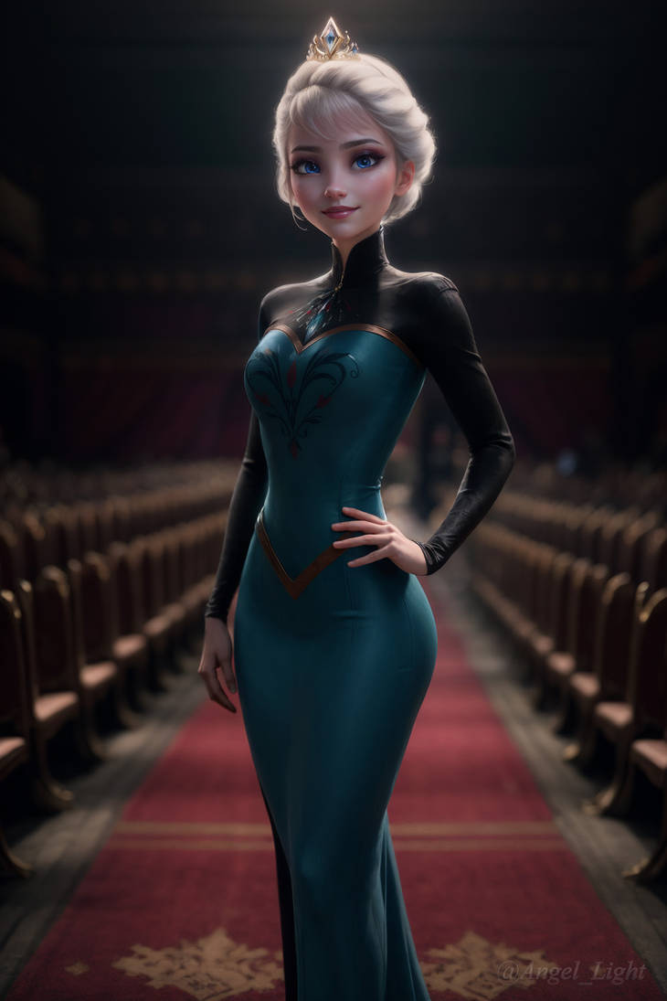 Queen Elsa by alluring-artwork on DeviantArt