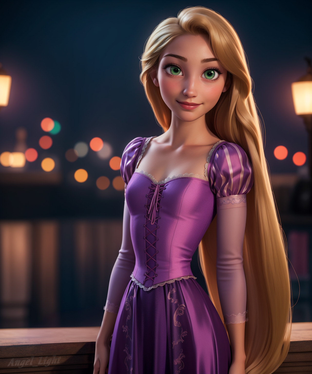 Princess Rapunzel from Disney (Tangled) by RasooliArtworks on DeviantArt