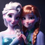 Elsa and Anna