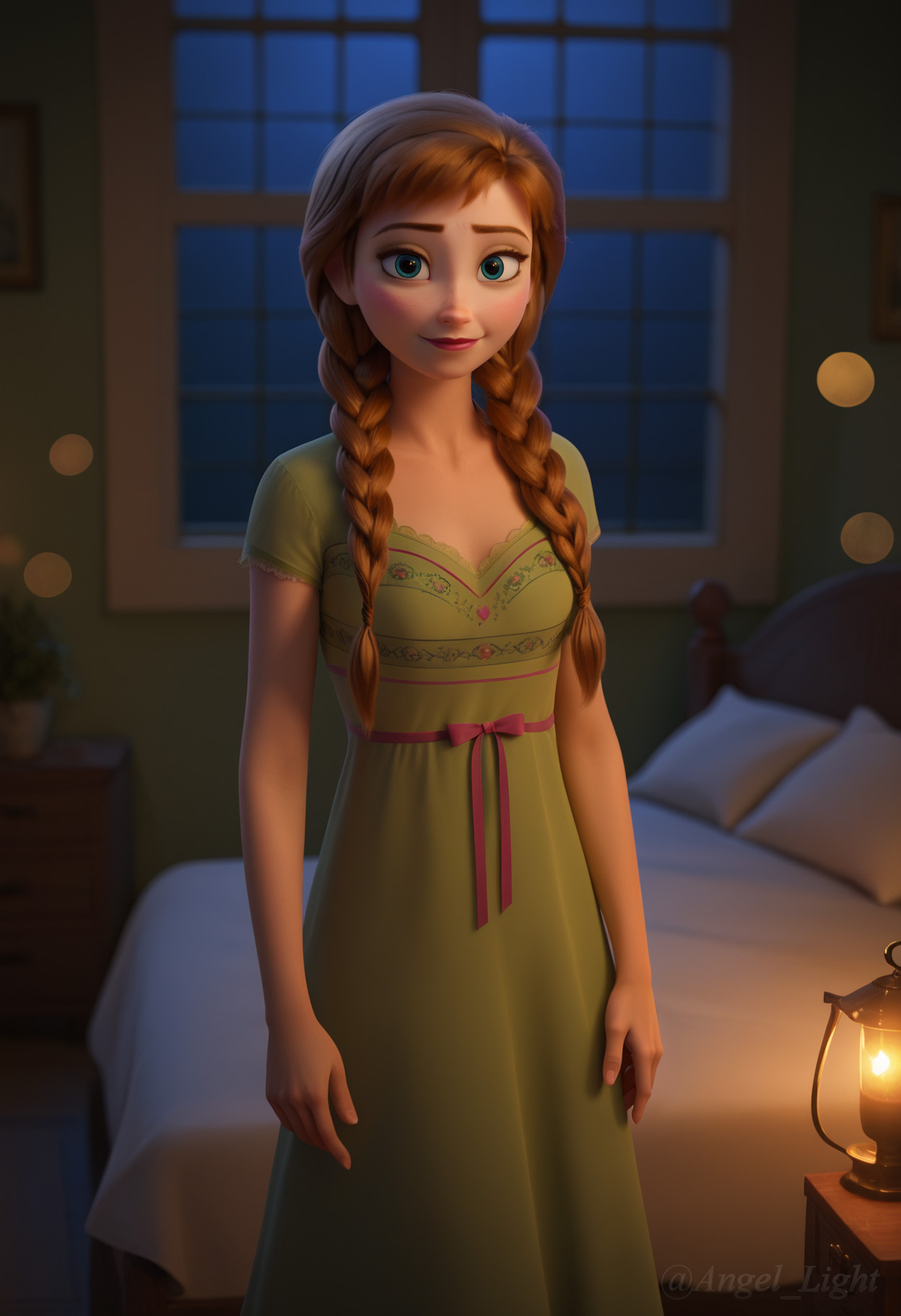 Anna Spring Character Anna by alluring-artwork on DeviantArt