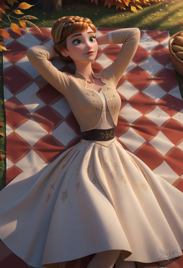 Anna Spring Character Anna by alluring-artwork on DeviantArt