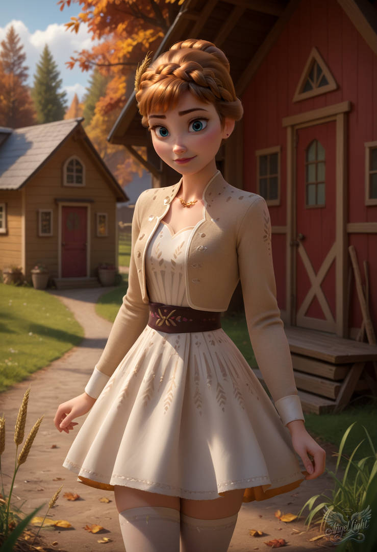 Anna Spring Character Anna by alluring-artwork on DeviantArt