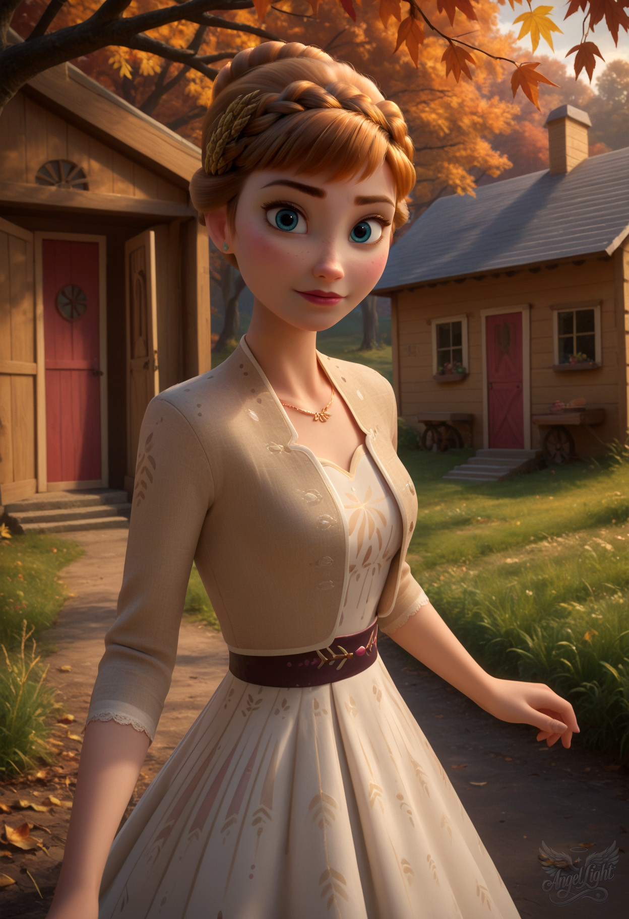 Anna Spring Character Anna by alluring-artwork on DeviantArt