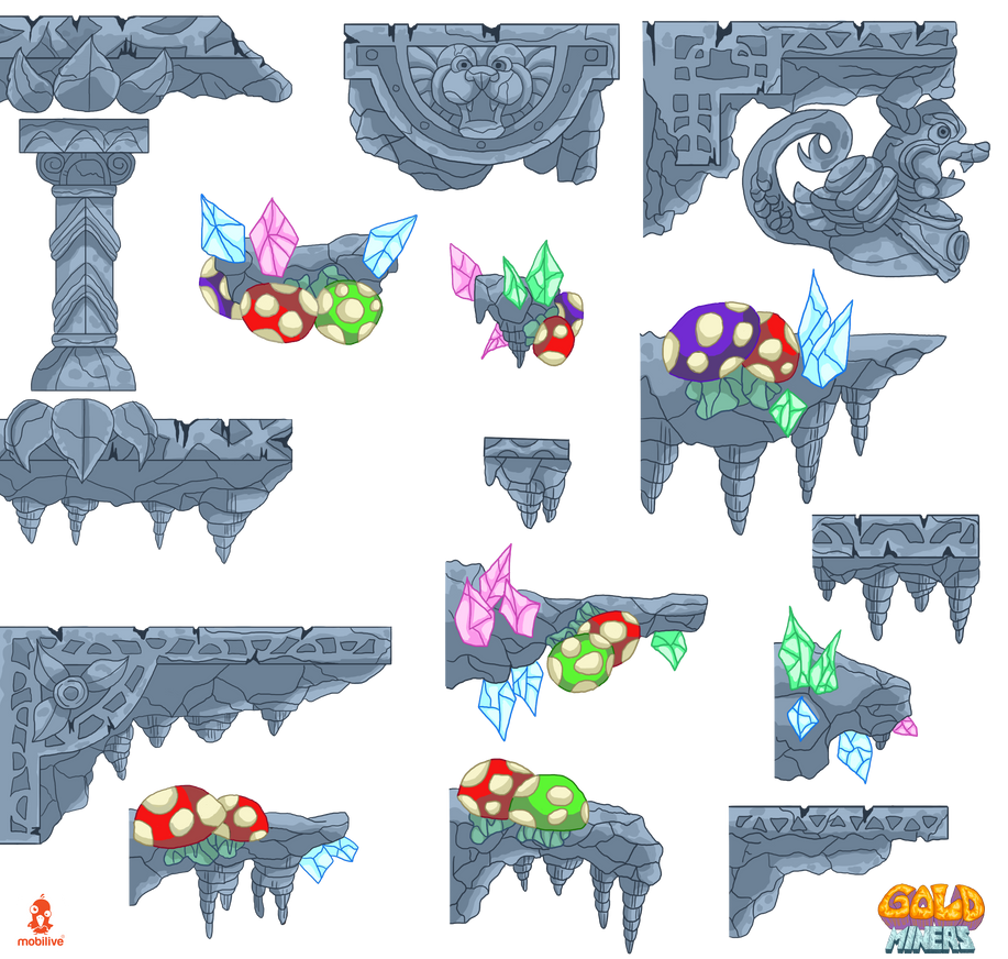 Ledges Cave City by Geekboxs on DeviantArt