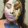 tangled face paint :)