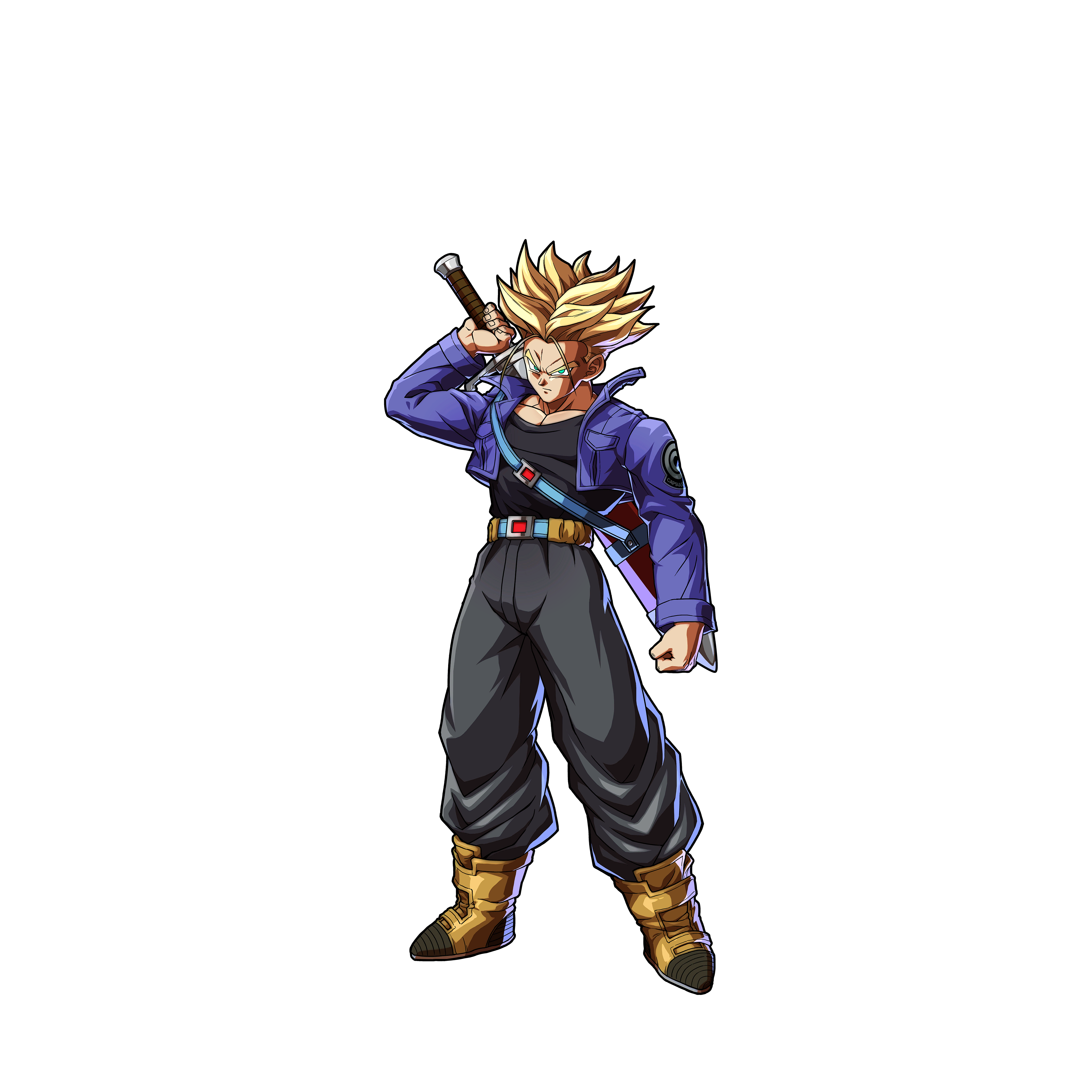 Ssj Mirai Trunks - Dragon Ball Z Trunks Del Futuro Ssj - Free Transparent  PNG Download - PNGkey