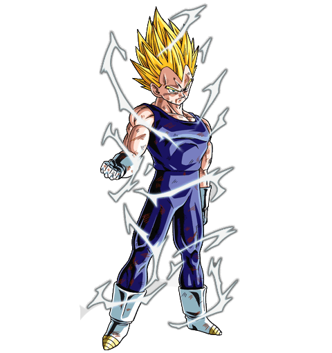 Vegeta SSJ2 (Android Saga) render [DBZ Kakarot] by Maxiuchiha22 on  DeviantArt