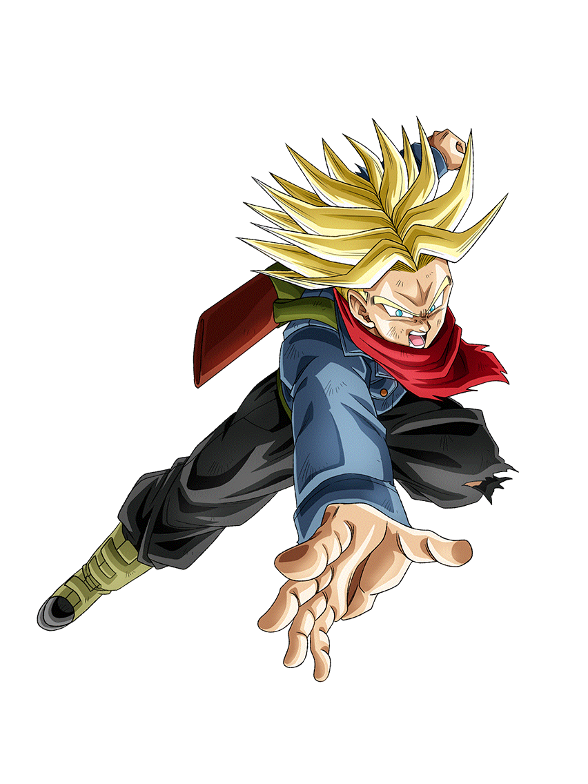 Trunks SSJ2 render [Dokkan Battle] by maxiuchiha22 on DeviantArt  Dragon  ball super manga, Anime dragon ball super, Anime dragon ball