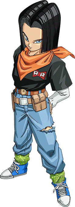 Android 17 render 7 by Maxiuchiha22 on DeviantArt