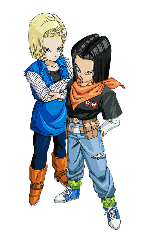 Android 17 - Android 18 render 3 by Maxiuchiha22 on DeviantArt