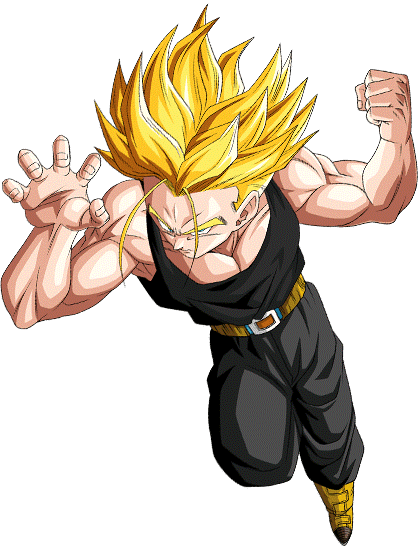 Future Trunks ssj saiyan armor render [Tag Team] by Maxiuchiha22 on  DeviantArt