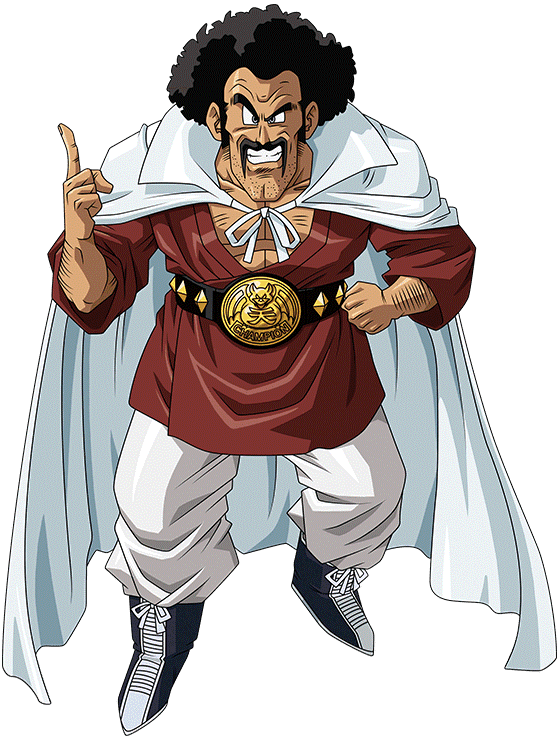 Mr. Satan render 10 by Maxiuchiha22 on DeviantArt
