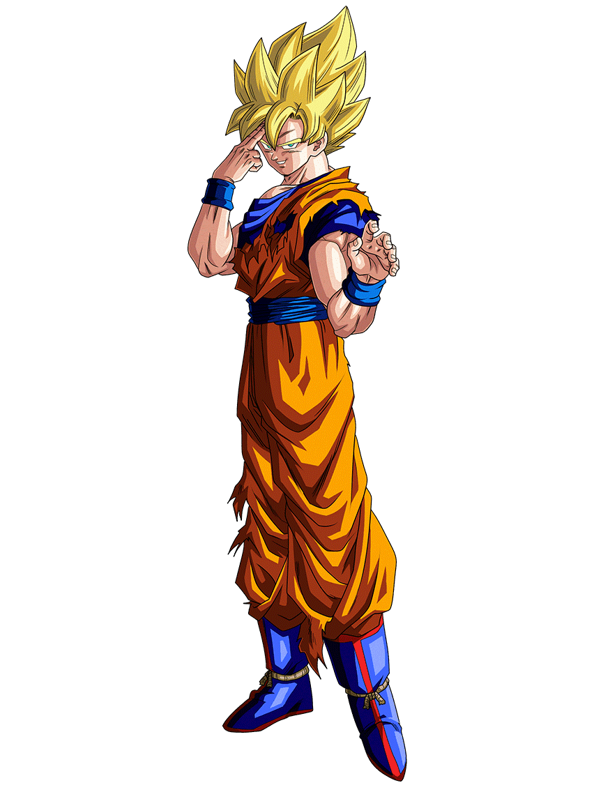 Goku ssj - Cell Saga render 3