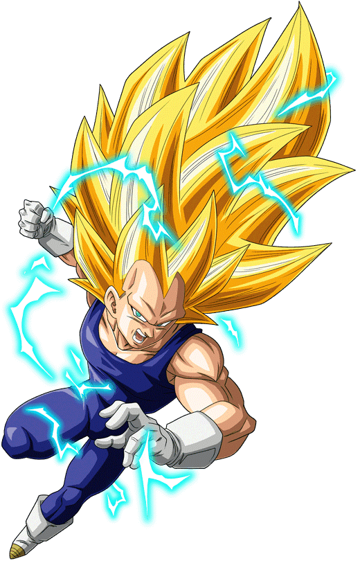 Goku - Vegeta SSJ4 render 2 [Dokkan Battle] by maxiuchiha22 on DeviantArt