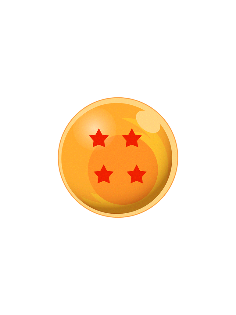 4star Dragonball, Dragon Ball 4 star Dragonball illustration png