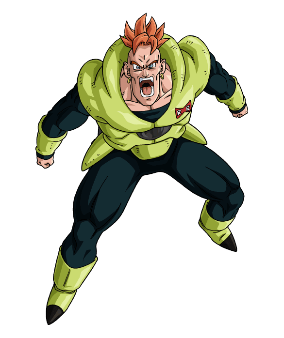 Android 16 render [Budokai 3] by Maxiuchiha22 on DeviantArt