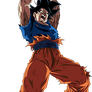 Goku ultra instinct render 8