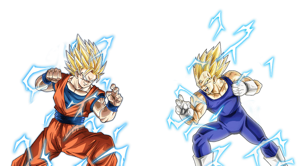 Goku vs Majin Vegeta render 2 by Maxiuchiha22 on DeviantArt