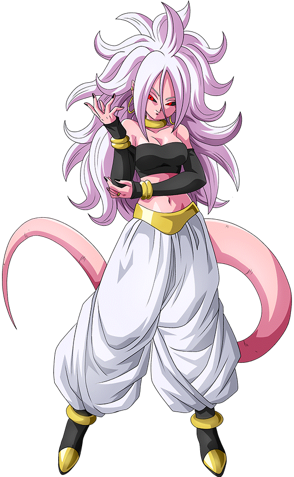 Android Demon Android 21 Evil (Fighter Z) render 7 by Maxiuchiha22 on DeviantArt