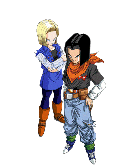 Dragon Ball Z: Android 17 and 18 by Dagga19 on DeviantArt