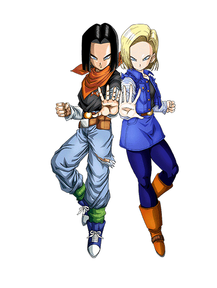 Android 17 - Android 18 render 7 by Maxiuchiha22 on DeviantArt
