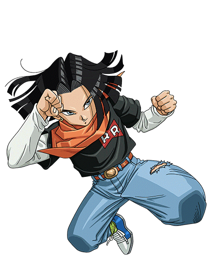 Android 17 render 9 by Maxiuchiha22 on DeviantArt