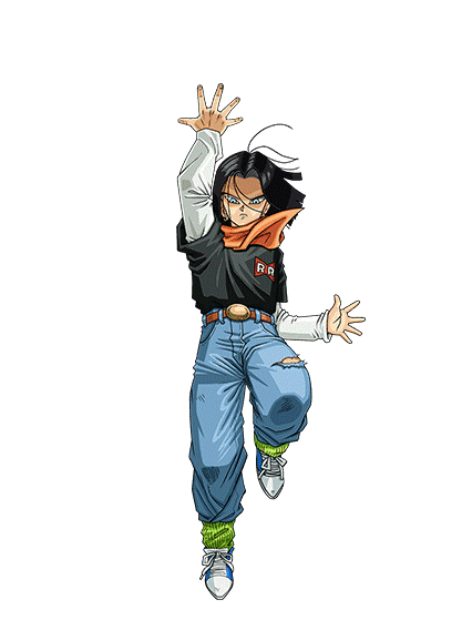 Android 17 render 12 by Maxiuchiha22 on DeviantArt