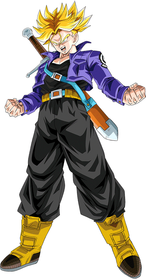 Future Trunks SSJ2 render 8 [Dokkan Battle] by Maxiuchiha22 on DeviantArt