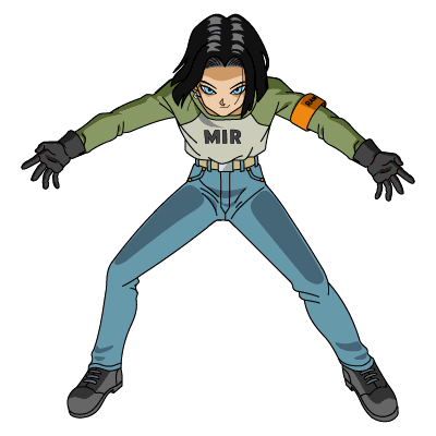 render androide 17 dragon ball super! by luroper on DeviantArt