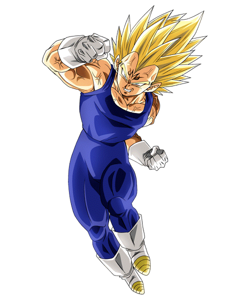 Majin Vegeta Ssj2 V.2 by Luciano160 on DeviantArt