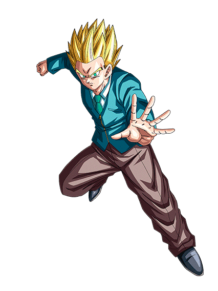 Gohan ssj GT render Dokkan Battle by maxiuchiha22 on Gohan ssj GT render Dokkan Battle by maxiuchiha22 on