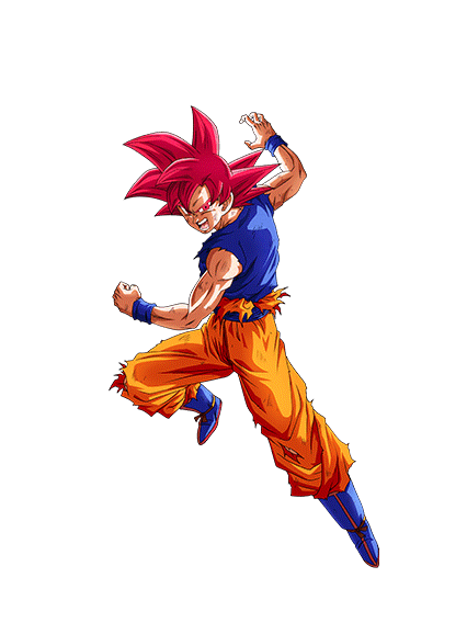 Son Goku (Super Saiyan God) by OtakuRenderUploads on DeviantArt