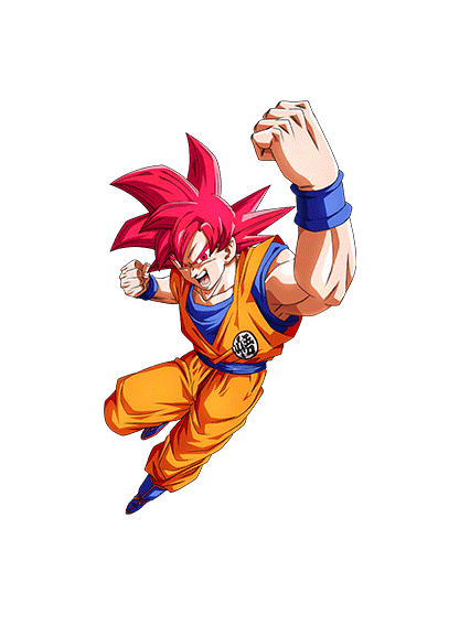 Son Goku (Super Saiyan God) by OtakuRenderUploads on DeviantArt