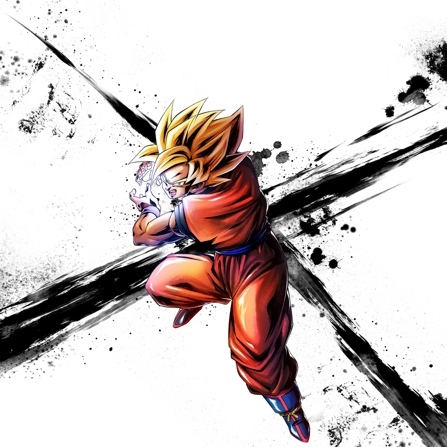 Goku ssj Kamehameha render 9 - Dragon Ball Legends by ...