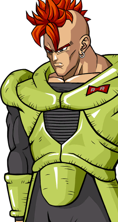 Android 16 render 8 by Maxiuchiha22 on DeviantArt
