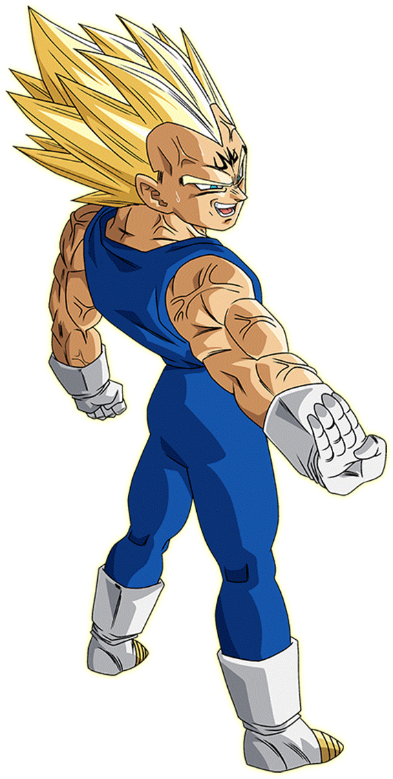 Majin Vegeta SSJ2 by Omarcupidi2007 on DeviantArt