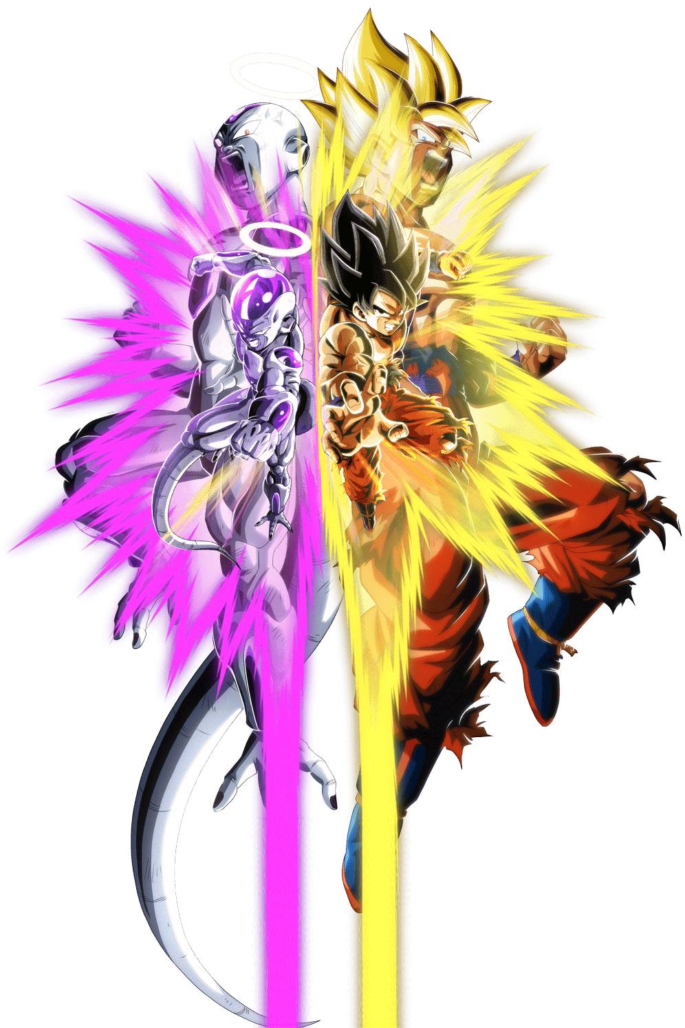 Goku and Frieza vs Jiren render 8 Dokkan Battle by Maxiuchiha22 on  DeviantArt