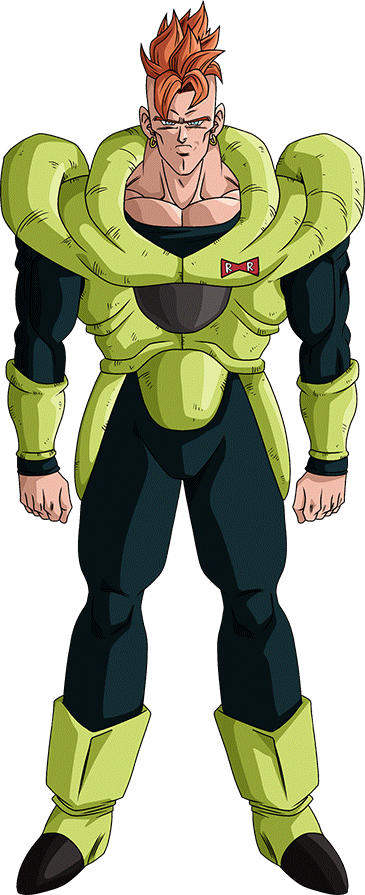 Android 16 render 19 - DB Xkeeperz by Maxiuchiha22 on DeviantArt