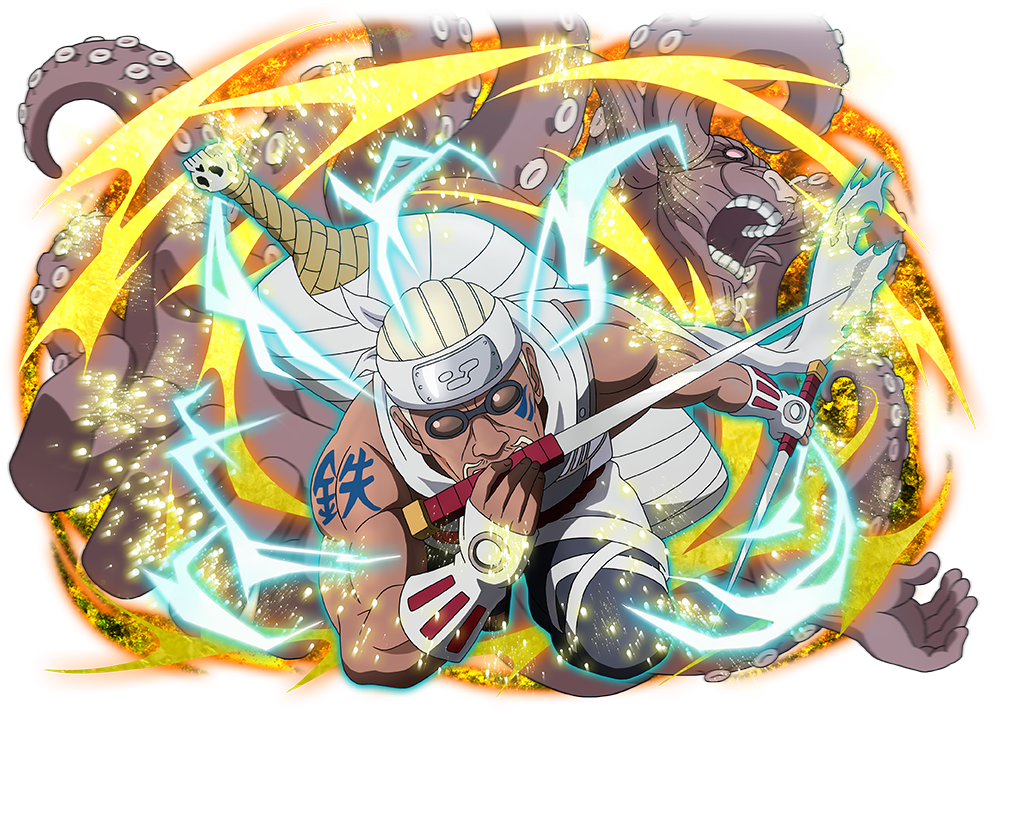 Killer Bee Samehada Render 4 U Ninja Blazing By Maxiuchiha22 On Deviantart