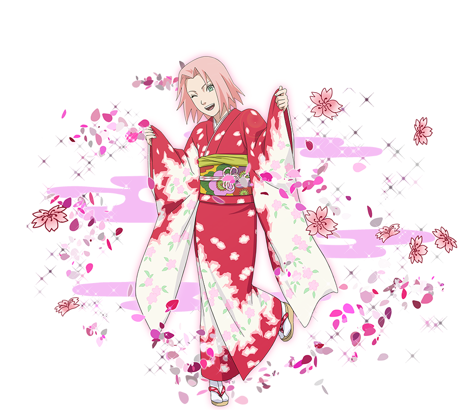 Sakura Beautiful Attire render U. Ninja Blazing by Maxiuchiha22 on DeviantA...