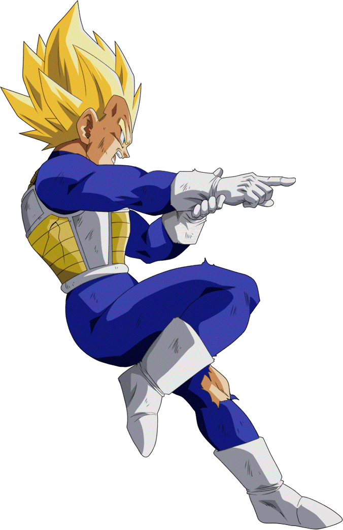 Majin Vegeta SSJ2 - RENDER - DOKKAN BATTLE by FradayEsmarkers on DeviantArt