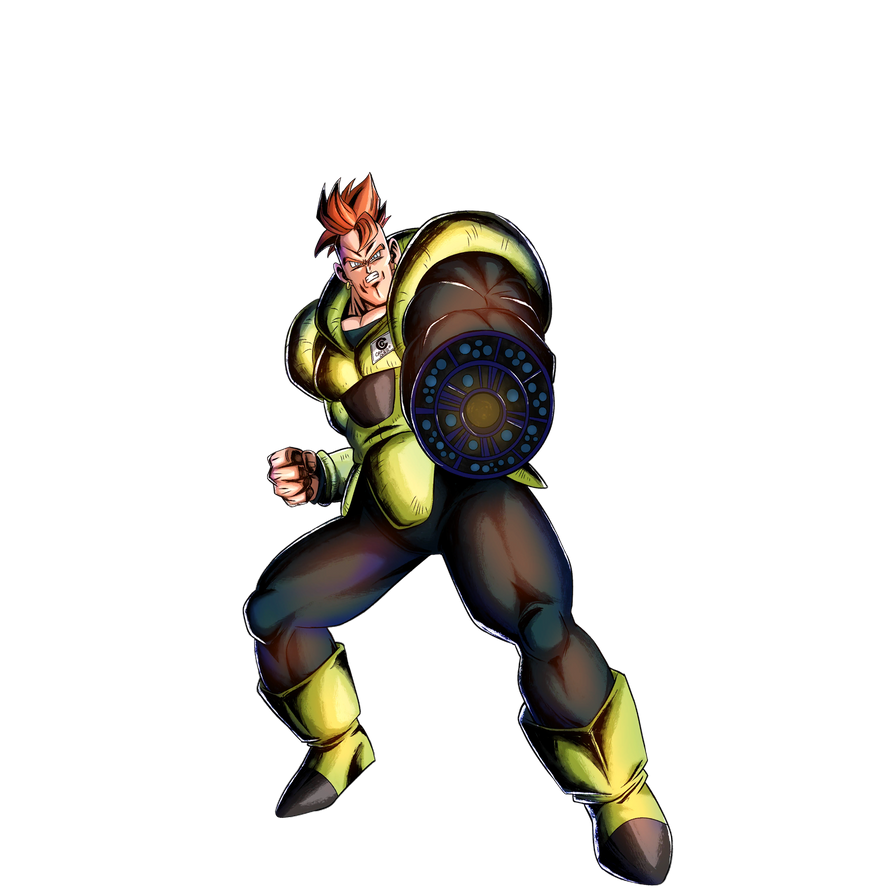 Android 16 render 19 - DB Xkeeperz by Maxiuchiha22 on DeviantArt