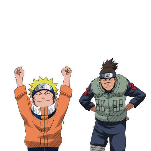 Naruto vs Iruka