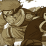 Naruto Kyubi vs Haku render [Ultimate Ninja]